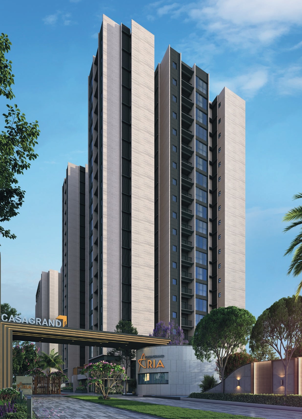 Casagrand Aria Mannivakkam to Mudichur Road, Chennai Apartments